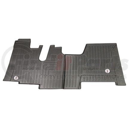 10002526 by MINIMIZER - Floor Mats - Black, 2 Piece, Front Row, For Kenworth