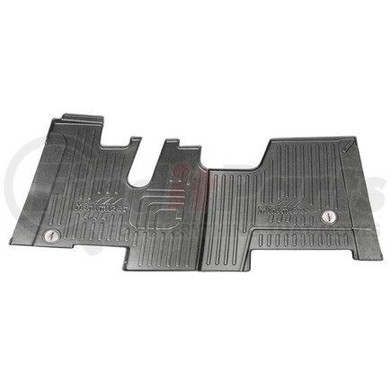 10002539 by MINIMIZER - Floor Mats - Black, 2 Piece, Front Row, For Kenworth