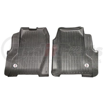10002265 by MINIMIZER - Floor Mats - Black, 2 Piece, With Minimizer Logo, Front Row, For Freightliner