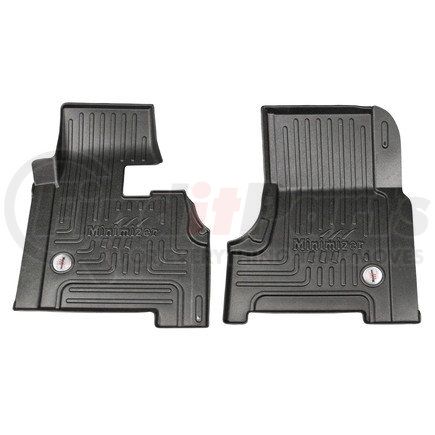 10002751 by MINIMIZER - Floor Mats - Black, 2 Piece, With Minimizer Logo, Front Row, For Sterling