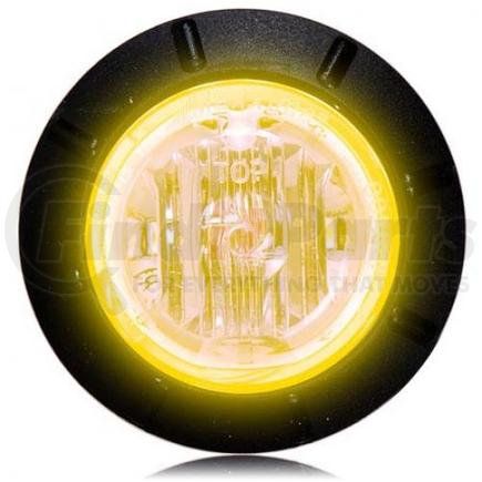 M09400Y by MAXXIMA - 1 1/4"" ROUND P2PC CM AMBER