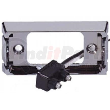 Maxxima M20328 Back Up Light Bezel Chrome Base Mount Twin Lead for M20320