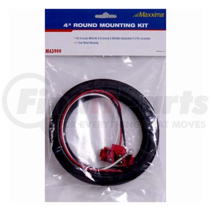 M43900 by MAXXIMA - 4"" ROUND MOUNTING KIT - GRO