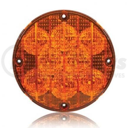 M90070Y by MAXXIMA - Emergency Warning Light - 7in Amber LED, SAE J887, 8-LED, 4-Hole Surface Mount