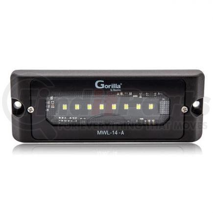 MWL-14-A by MAXXIMA - LED Work Light, 12-24 Volts DC, 700 Lumens, 2-Hole Surface Mount