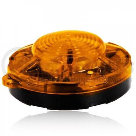 SDL-35Y by MAXXIMA - LED Emergency Warning Flasher Amber 3.50" Round Us
