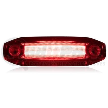 M17300RWCL-DC by MAXXIMA - CLEARANCE MARKER RED CLEAR LEN