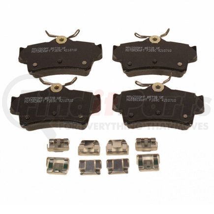 BR72B by MOTORCRAFT - BRAKE PADS