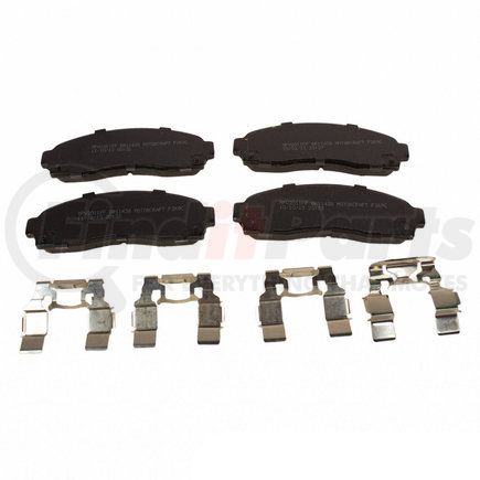 BR11438 by MOTORCRAFT - Brake Pads