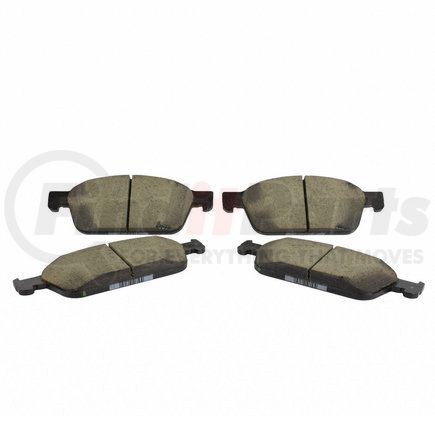 BRF1561 by MOTORCRAFT - KIT - BRAKE LINING