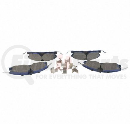 BRSD1611A by MOTORCRAFT - Disc Brake Pad Set-Pads - Superduty Front MOTORCRAFT BRSD-1611-A