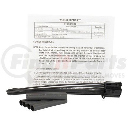 WPT1151 by MOTORCRAFT - HVAC Heater Blend Door Motor Connector MOTORCRAFT WPT-1151