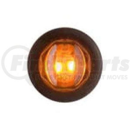 1000-CML11ALK by MACK - Clearance/Marker Light - 2 LED, 0.75", PC Rated, Amber, Hardwired, w/ Grommet
