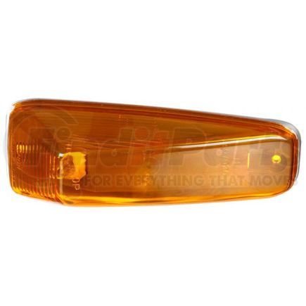 8413-25761Y by MACK - Clearance/Marker Light - 25 Series, Incandescent, Yellow Triangular, 12V
