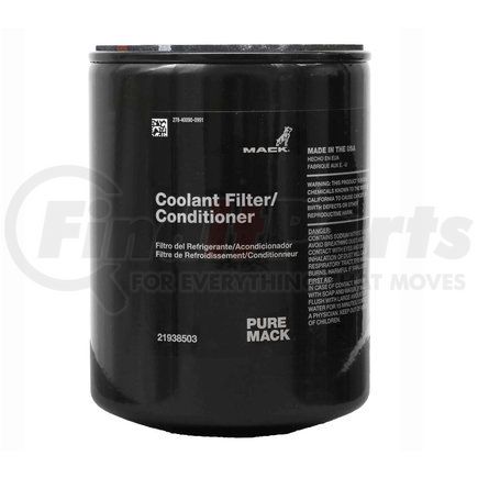 21938503 by MACK - Engine                     Coolant Filter