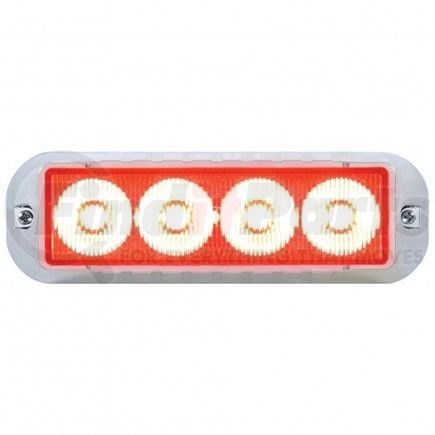 37235 by UNITED PACIFIC - Multi-Purpose Warning Light - 4 LED Warning Light, Red LED