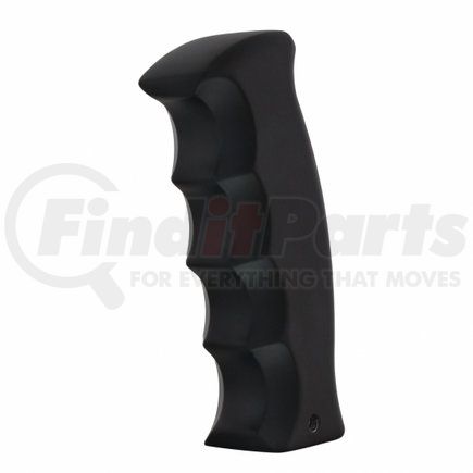 70656 by UNITED PACIFIC - Gearshift Knob - Black, Aluminum, Pistol Grip, Universal Design
