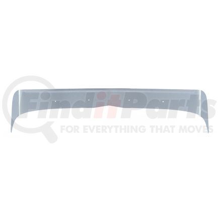 29019 by UNITED PACIFIC - Bug Deflector - 430 Stainless Steel, for Peterbilt 379 Long Hood
