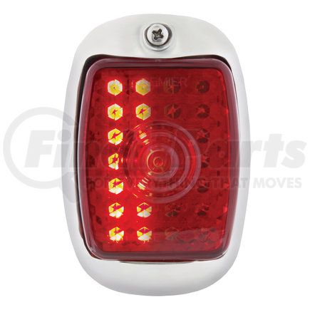 110416 by UNITED PACIFIC - Tail Light - RH, 27 LED Sequential, with Black Housing, for 1940-1953 Chevy/GMC Truck