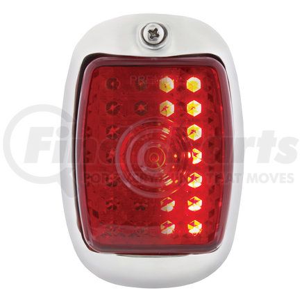 110415 by UNITED PACIFIC - Tail Light - 27 LED Sequential, with Black Housing, for 1940-1953 Chevy and GMC Truck, L/H