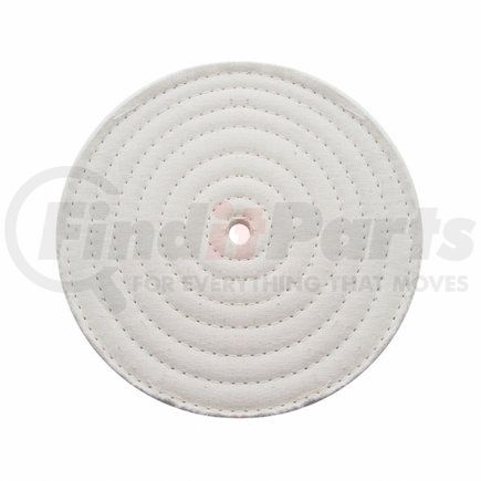 92011 by UNITED PACIFIC - Buffing Wheel - 6" Assorted Muslin Buff, 1/2" Arbor