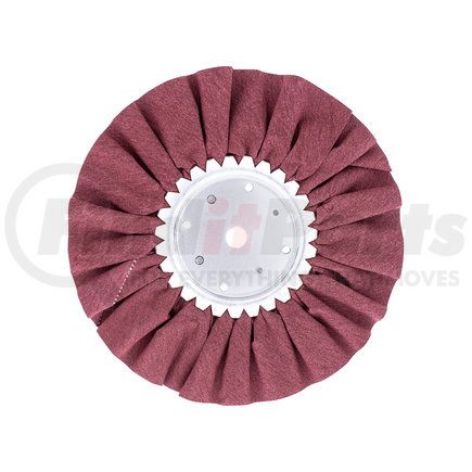 90066 by UNITED PACIFIC - Buffing Wheel - 6" Red Treated Airway Buff, 5/8" & 1/2" Arbor