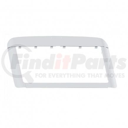29013 by UNITED PACIFIC - Hood Deflector - Bug and Grille Deflector Kit, Stainless, for Volvo 2003+ VN