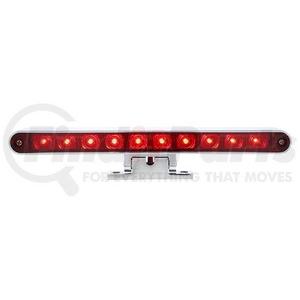 33009 by UNITED PACIFIC - 3rd Brake Light - 10 LED Dual Function, with Swivel Pedestal Base, Red LED/Red Lens
