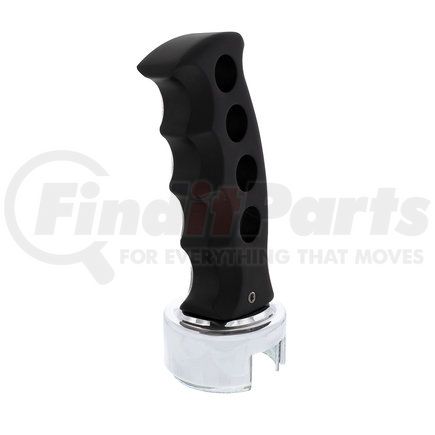 70693 by UNITED PACIFIC - Manual Transmission Shift Knob - Gearshift Knob, Black, "Gatling" 13/15/18 Speed, with Adapter