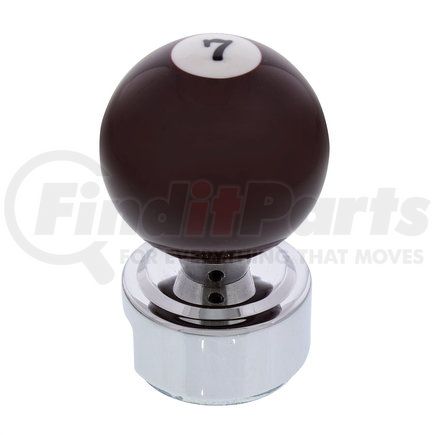 70768 by UNITED PACIFIC - Manual Transmission Shift Knob - Pool Ball, Number "7", for 13/15/18 Speed Eaton Style Shfters