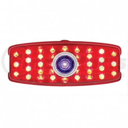 CTL4248LEDBD by UNITED PACIFIC - Tail Light Lens - 39 LED, with Blue Dot, for 1941-1948 Chevy Passenger Car