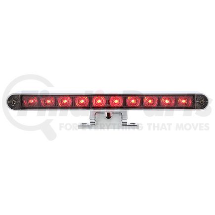 33013 by UNITED PACIFIC - 3rd Brake Light - 10 LED Dual Function, with Swivel Pedestal Base, Red LED/Clear Lens