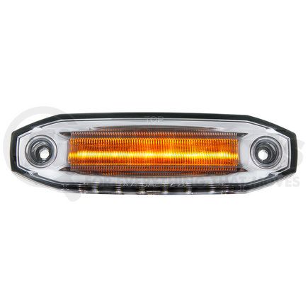 39298 by UNITED PACIFIC - Clearance/Marker Light, Amber LED/Clear Lens, 6 LED