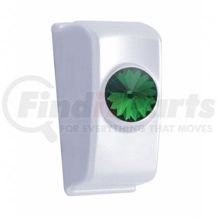 41355 by UNITED PACIFIC - Rocker Switch Cover - Rocker Switch Plug, with Green Diamond, for 2006+ Kenworth