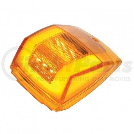 36966 by UNITED PACIFIC - Truck Cab Light - 24 LED, GloLight Square, Amber LED/Lens, without Housing