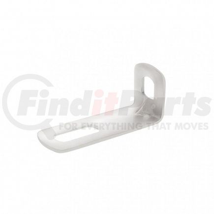 60014 by UNITED PACIFIC - Auxiliary Light Mounting Bracket - Stainless Steel "L" Bracket - 3.25" x 1.5" x 1 3/16"