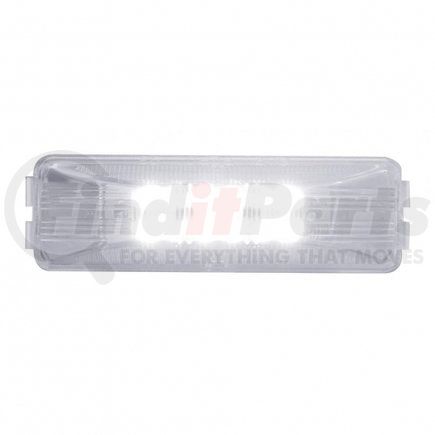 39931 by UNITED PACIFIC - Auxiliary Light - 12 LED Rectangular Auxiliary/Utility Light, White LED/Clear Lens