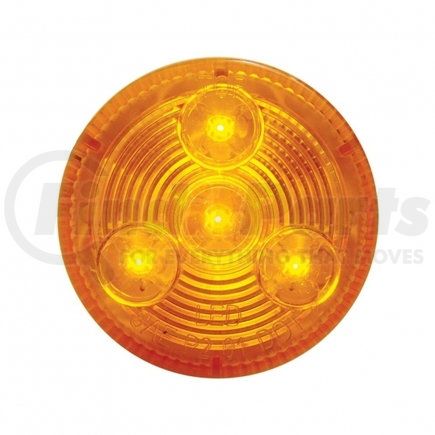 38457 by UNITED PACIFIC - Clearance/Marker Light - Low Profile, Amber LED/Amber Lens, 2", 4 LED