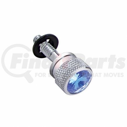 23848B by UNITED PACIFIC - Dash Panel Screw - Dash Screw, with Blue Diamond, for 2001-2005 Peterbilt