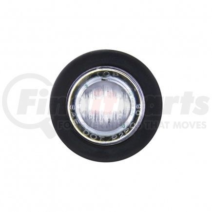 39772 by UNITED PACIFIC - Mini Clearance/Marker Light, White LED/Clear Lens, 3 LED