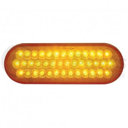 38784 by UNITED PACIFIC - Turn Signal Light - 40 LED, Oval, Amber LED/Lens