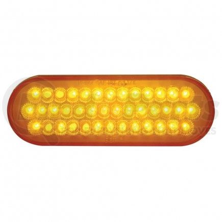 38784 by UNITED PACIFIC - Turn Signal Light - 40 LED Oval, Amber LED/Amber Lens