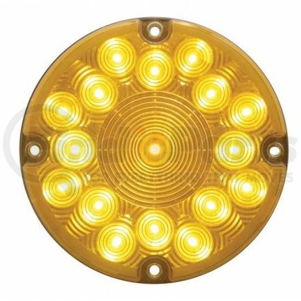 39960B by UNITED PACIFIC - Turn Signal Light - 17 LED 7", Amber LED/Amber Lens
