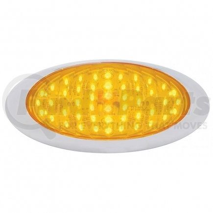 38214B by UNITED PACIFIC - Turn Signal Light - 48 LED "Phantom III", Amber LED/Amber Lens