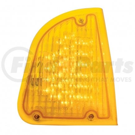 39337 by UNITED PACIFIC - Turn Signal Light - RH, 29 LED, Amber LED/Amber Lens, for Kenworth