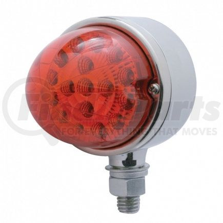 39548 by UNITED PACIFIC - Auxiliary Light - 17 LED Dual Function Reflector Single Face Light, Red LED/Red Lens