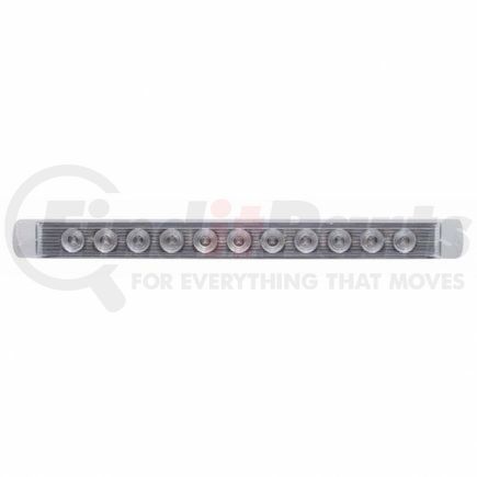 38464 by UNITED PACIFIC - Turn Signal Light - 11 LED 17" Turn Signal Light Bar Only, Amber LED/Clear Lens