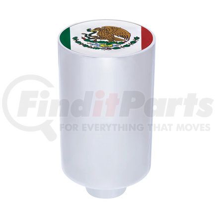 23774 by UNITED PACIFIC - Air Brake Valve Control Knob - 3", Mexico Flag