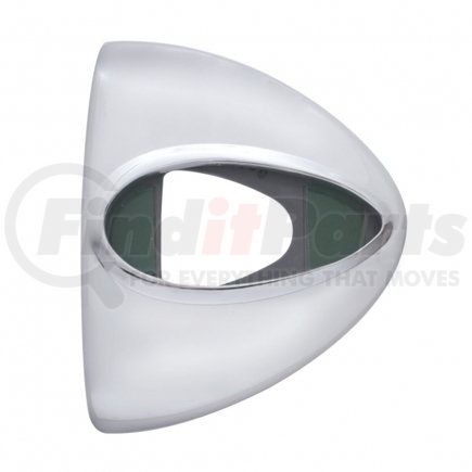 30433B by UNITED PACIFIC - Headlight Cover - Headlight Turn Signal Cover, with Teardrop Light Cut-Out