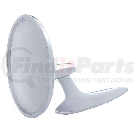 C636401 by UNITED PACIFIC - Mirror - Chrome, Die Cast, with Mounting Hardware, Fits L/H or R/H, for 1963-19 Chevy Impala